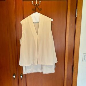 J Peterman silk top